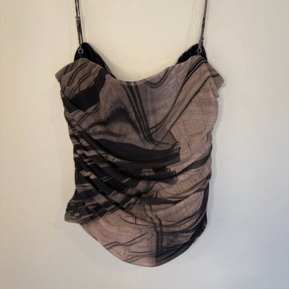 Zara 2 layered Fitted Top - Picture 2 of 5